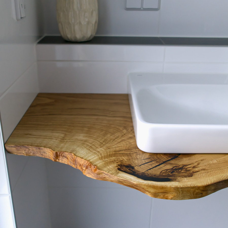 washbasin oak knysch